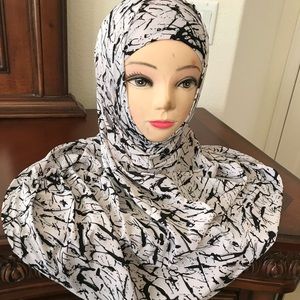 Women’s 2 pieces Hijab set, one size fits all